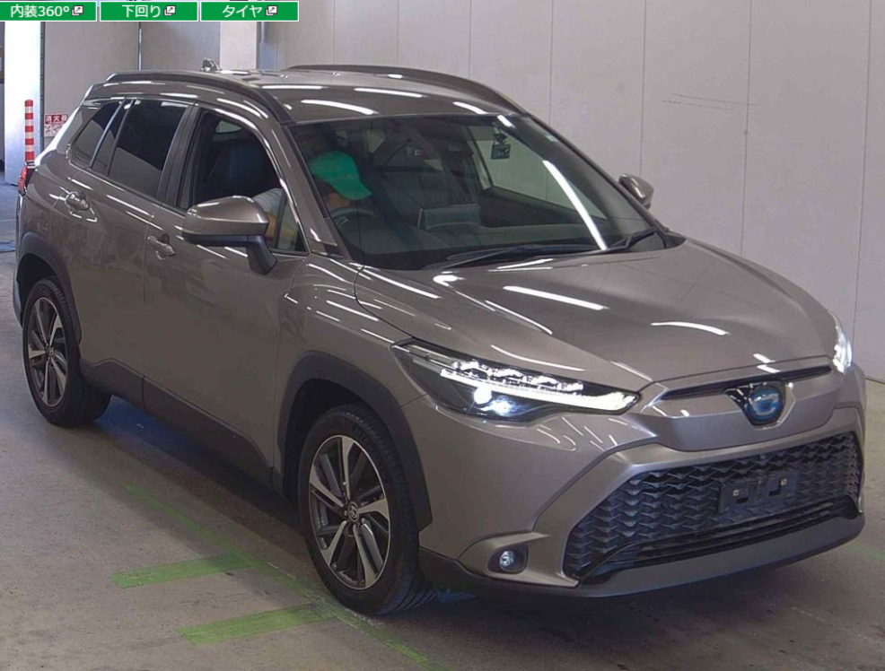 TOYOTA COROLLA CROSS HYBRID -HARD TOP -Z-2022-BROWN